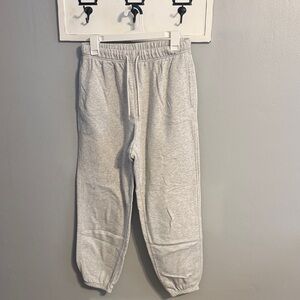 light heather gray sweatpants